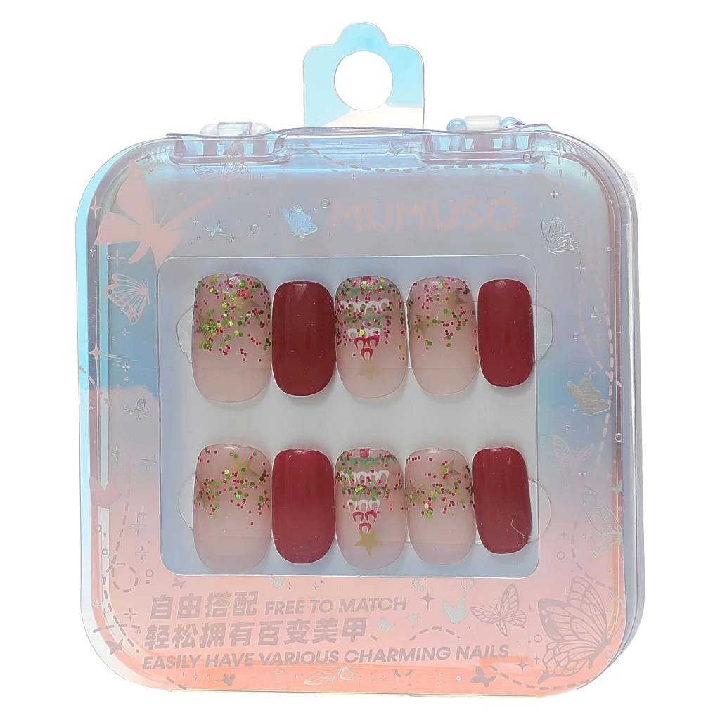 Magicfinger Press-on Nails (Christmas Bell)