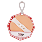 2-teiliges doppelseitiges Polyurethan-Puderpuff-Set für Make-up (Apricot)