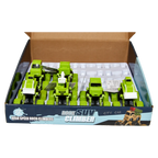 Pull-Back-Monstertruck-Spielzeug für Kinder, Rückziehauto (Grün)