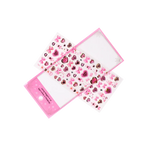 PVC-Foliensticker mit Herz- und Schleifen-Design (Rosa/Lila/Pink/Blau)