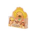 Radiergummi-Set mit Capybara-Design, 90 g (Gelb/Grün/Orange)