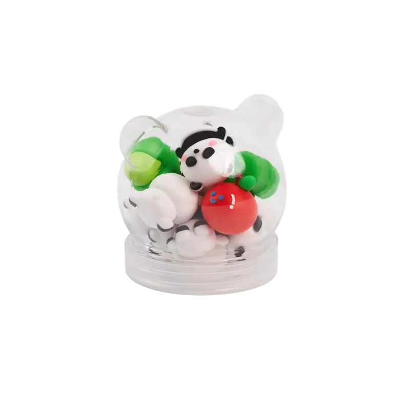 Radiergummi-Set mit Panda-Design in Aufbewahrungsdose (Mehrfarbig)