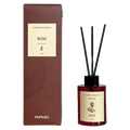 Raumduft Diffuser aus Glas mit Duftkonzentrat, 120 ml (Rot)