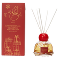 Reed Diffuser Warm Christmas Kollektion, 120 ml (Rot) mit Rotwein-Design