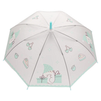 Regenschirm mit Murmeltier-Design und J-Griff für Kinder (Blau/Rot/Grün/Gelb)