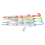 Regenschirm mit Murmeltier-Design und J-Griff für Kinder (Blau/Rot/Grün/Gelb)