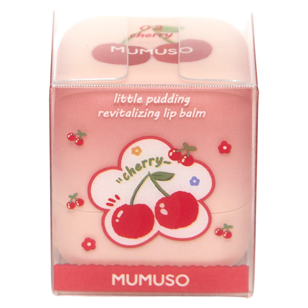 Little Pudding Revitalizing Lip Balm #02, Cherry