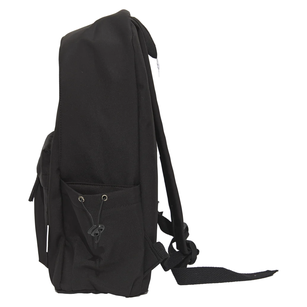 Nylon-Rucksack, minimalistisch und leicht (Schwarz)