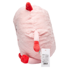 Rundes Dekokissen mit Monster-Design, ca. 413 g (Rosa)
