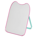 Schminkspiegel mit Katzenohren-Design aus ABS/Glas (Pink)
