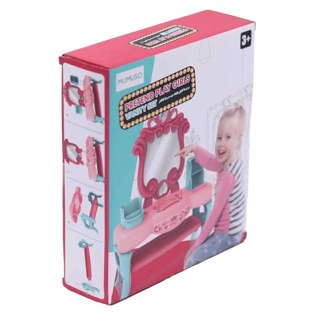 Schminktisch Spielzeug aus Polypropylen für Kinder (Rosa/Mint)