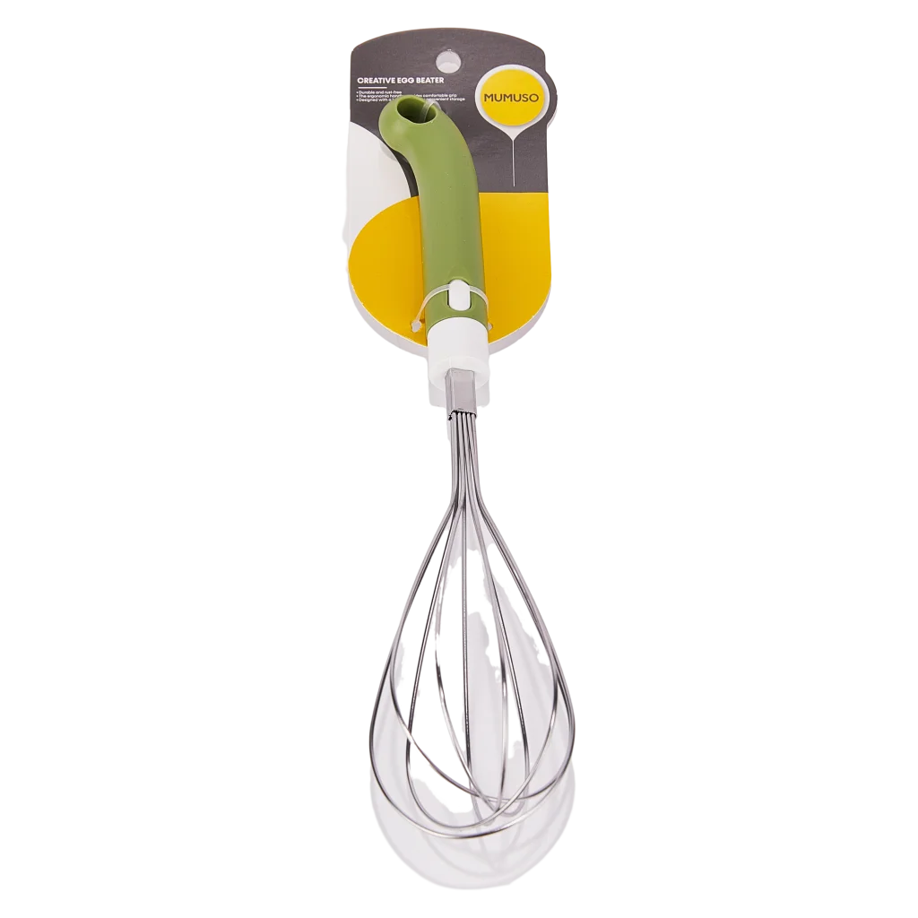Schneebesen aus Polypropylen und Edelstahl 430 (Grün)