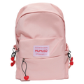 Schulrucksack mit Herz-Print, geräumig und robust (Rosa)