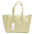 Schultertasche mit modernem Design für Damen (Hellgrün), großzügiger Innenraum