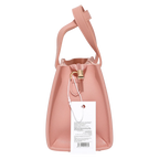 Schultertasche mit Print, praktischer Schulterriemen (Rosa)