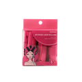 6er-Set Schwamm-Lockenwickler für sanftes Styling (Rosa)
