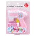 Seifenblasenpistole aus Kunststoff für Kinder (Pink)