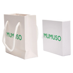 Set Geschenkbox und Geschenktasche für Geschenke (Weiß)