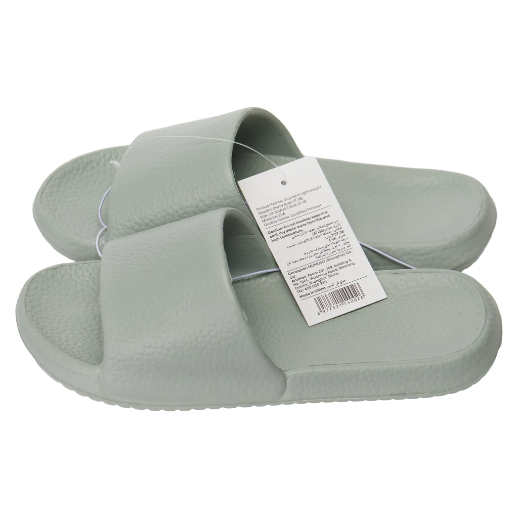 Leichte Slipper aus EVA für Damen, Größe 39-40 (Hazy Blue)