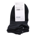 Sneakersocken Damen aus Baumwolle, atmungsaktiv, antibakteriell (Schwarz)