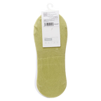 3er-Pack Damen Sneakersocken aus Baumwollmischung mit Birnen-Design (Grün/Weiß)