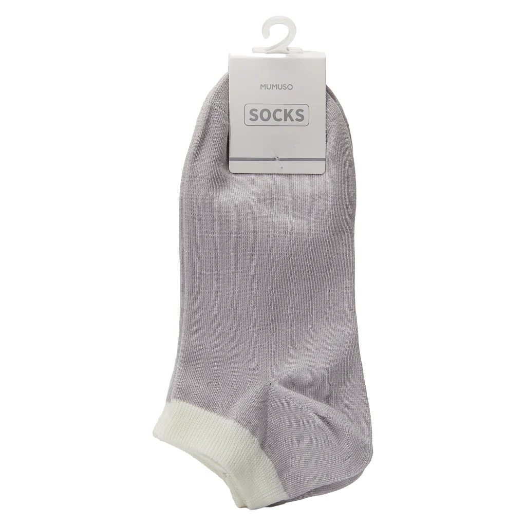 3er-Pack Damen Sneakersocken aus Baumwollmischung (Lila/Weiß/Pastellgelb)