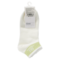 Sneakersocken Damen Baumwollmischung (Weiß)
