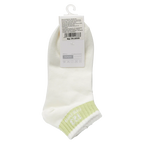 Sneakersocken Damen Baumwollmischung (Weiß)