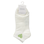 Sneakersocken Damen Baumwollmischung (Weiß)