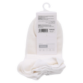 Sneakersocken Damen atmungsaktiv antibakteriell Baumwollmix (Weiß)