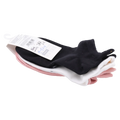 3er-Pack Damen Sneakersocken Baumwollmix mit Herz- und Kronen-Design (Schwarz/Weiß/Rosa)