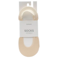 Füßlinge aus Polyamid und Baumwolle für Damen (Beige)