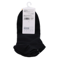 Sneakersocken Herren aus Baumwolle, antibakteriell (Schwarz)