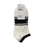 Sneakersocken Herren aus Baumwollmischung (Weiß/Dunkelblau)