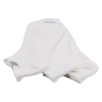3er-Pack Sneakersocken Herren mit Label-Design (Weiß)
