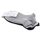 3er-Pack Sneakersocken Herren Low-cut (Schwarz/Grau/Weiß)