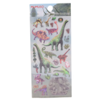 Stereoskop-Schaumstoff-Sticker mit Dinosaurier-Design (Mehrfarbig)