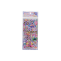 Sticker-Set mit Folien-Print und 3D-Effekt, Mehrfarbig