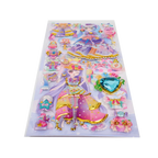 Sticker-Set mit Folien-Print und 3D-Effekt, Mehrfarbig