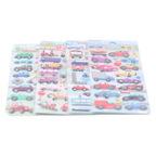 Sticker-Set aus PVC, Schaumstoff und Papier mit Fahrzeug-Design (Mehrfarbig)
