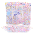 2-in-1 Anziehsticker-Set für Kinder mit Pastell-Design (Mehrfarbig)