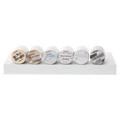 Stickerrolle mit englischen Kurzversen-Print, Mehrfarbig