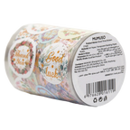 Stickerrolle mit verschiedenen Prints, Mehrfarbig