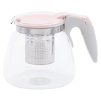 Teekanne aus Glas mit Edelstahl-Infuser, 900 ml (Creamy Apricot)