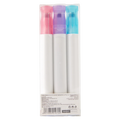 3er-Set Textmarker mit Morandi-Farben (Rosa/Lila/Blau)