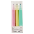 3er-Set Textmarker Pastellfarben (Rosa/Gelb/Grün)