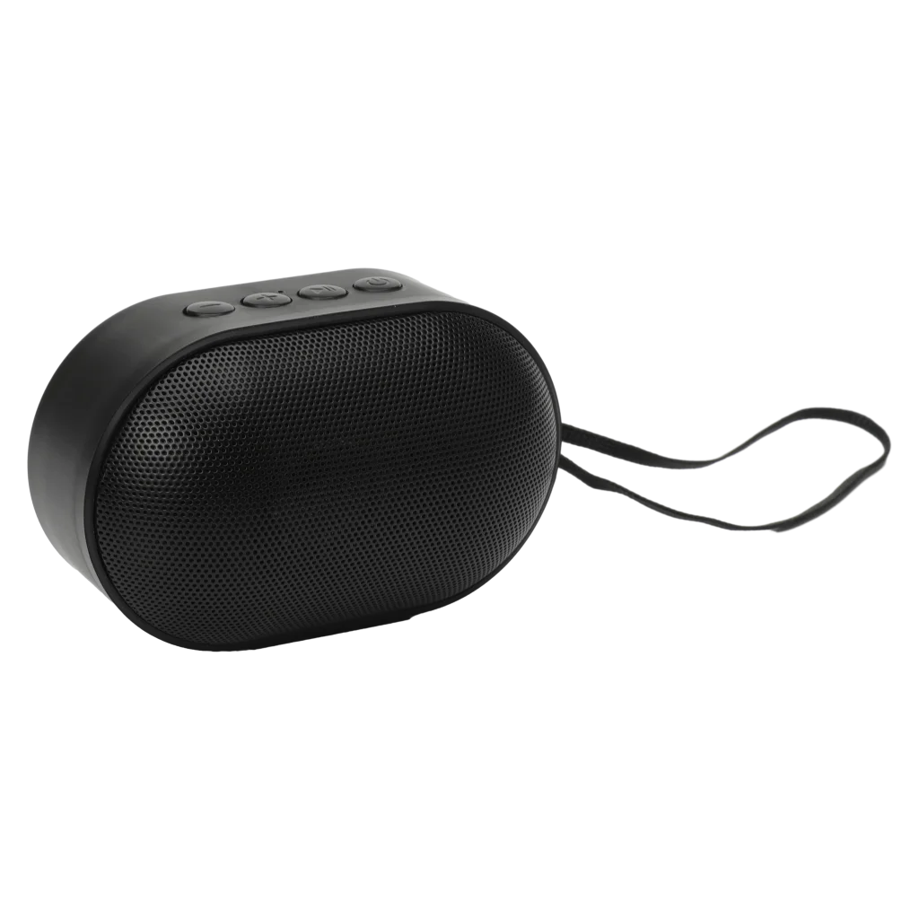 Tragbarer Bluetooth Lautsprecher für Outdoor &amp; Reisen (Schwarz)