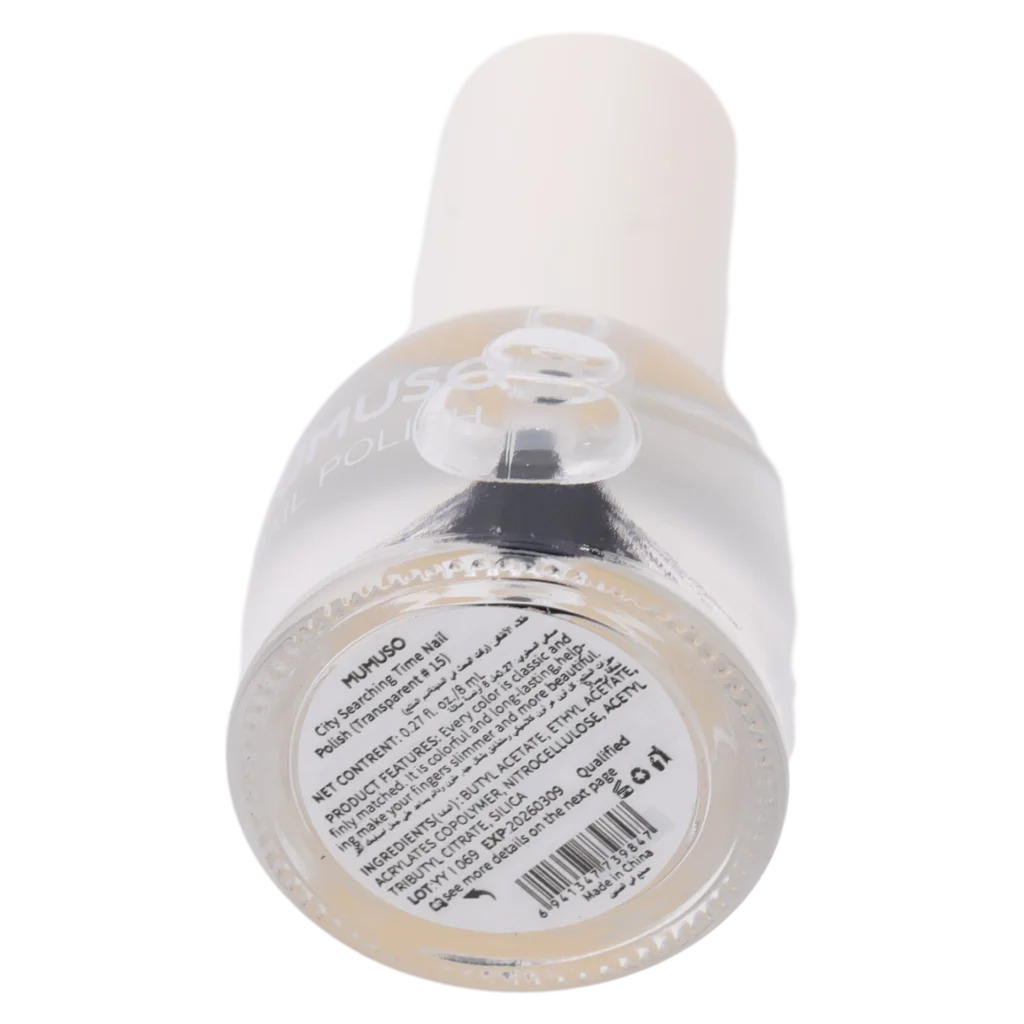 City Searching Time Nail Polish, #15 (Transparent)