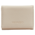 Tri-Fold Portemonnaie mit Lychee-Design (Beige)