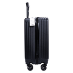 Trolleykoffer 20 Zoll mit Family-Design (Schwarz)